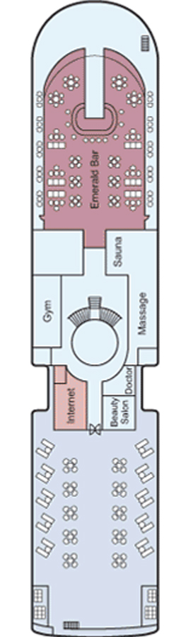 Viking Emerald Sun Deck deck plan