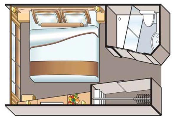 French Balcony Stateroom