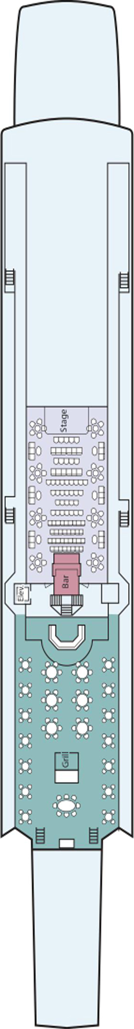Viking Rurik Sun Deck deck plan
