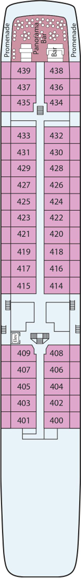 Viking Rurik Upper Deck deck plan