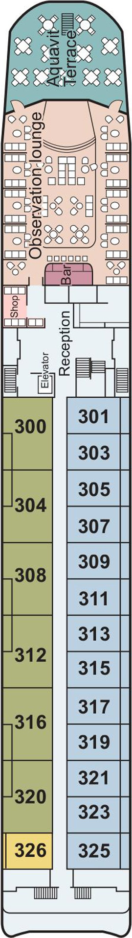 Viking Hemming Upper Deck deck plan