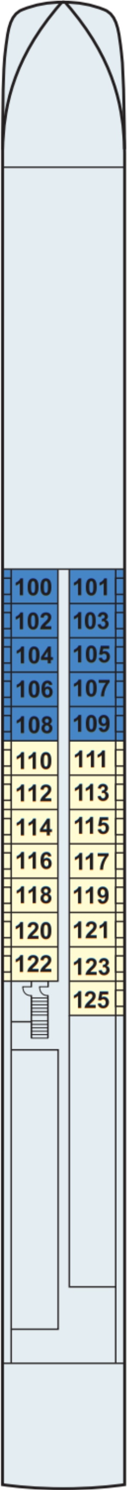 Viking Bestla Main Deck deck plan