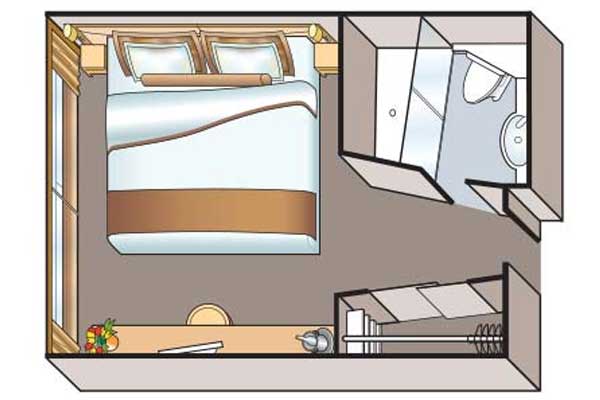 French Balcony Stateroom