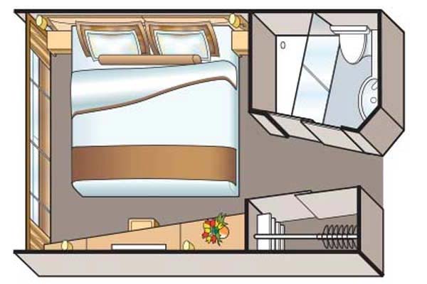 French Balcony Stateroom