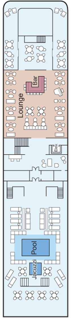 Viking Ra Pool Deck deck plan