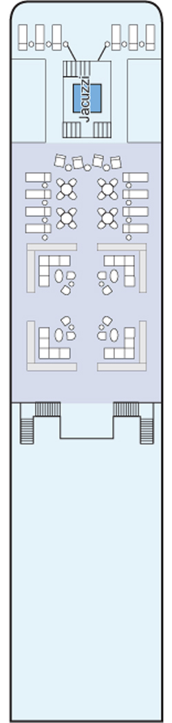 Viking Ra Sun Deck deck plan