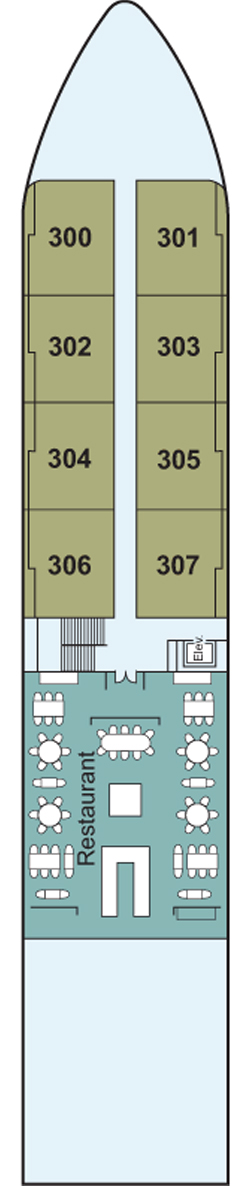 Viking Ra Upper Deck deck plan