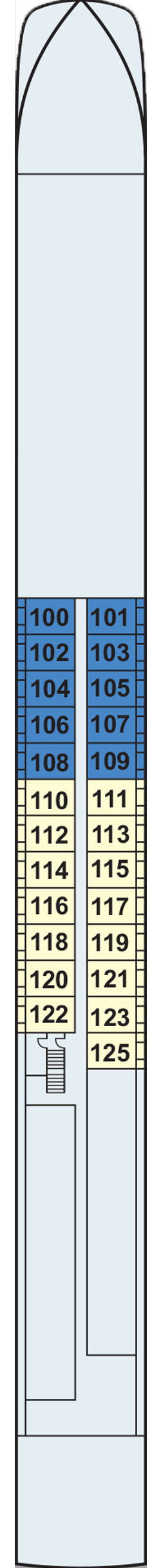 Viking Tir Main Deck deck plan