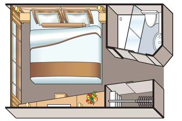 French Balcony Stateroom