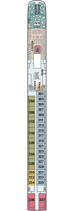 Viking Kari Upper Deck deck plan