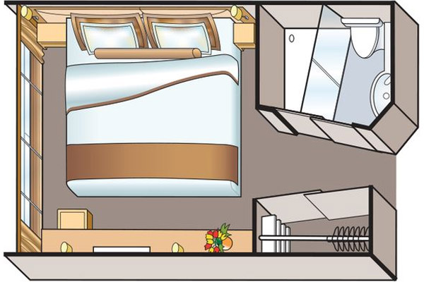 French Balcony Stateroom