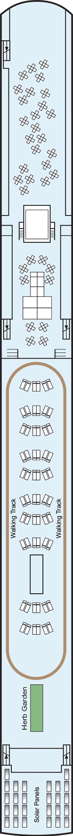 Viking Hervor Sun Deck deck plan