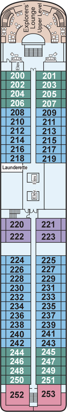 Viking Mississippi Deck 2 deck plan