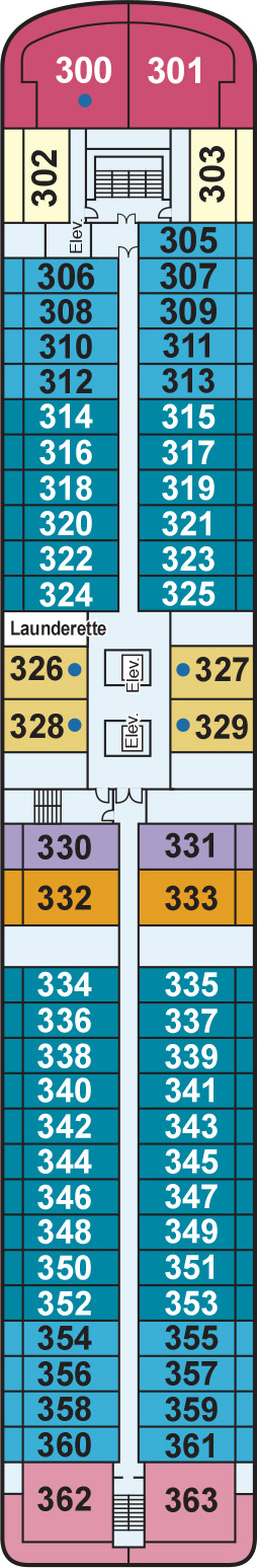 Viking Mississippi Deck 3 deck plan