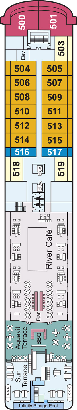 Viking Mississippi Deck 5 deck plan