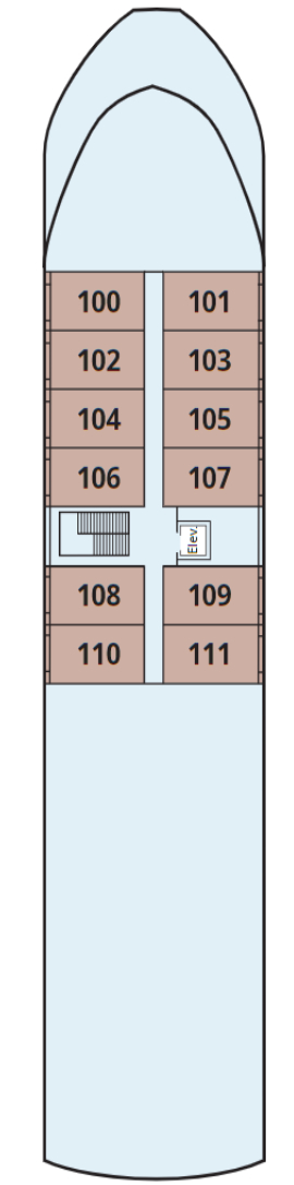 Viking Thoth Main Deck deck plan
