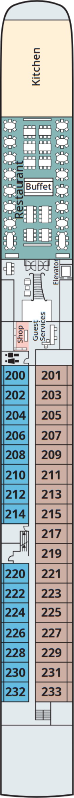 Viking Fjolvar Middle Deck deck plan