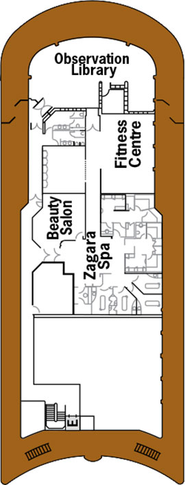 Silver Shadow Deck 10 deck plan