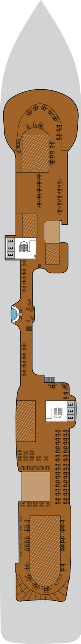Silver Ray Deck 11 deck plan