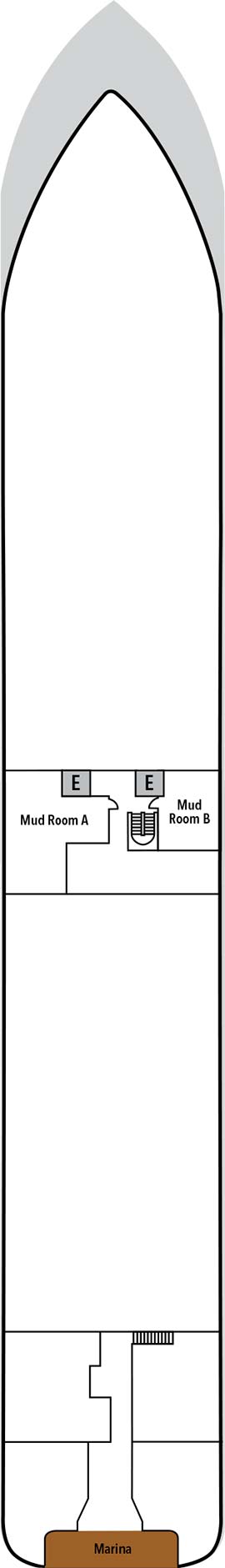Silver Endeavour Deck 3 deck plan