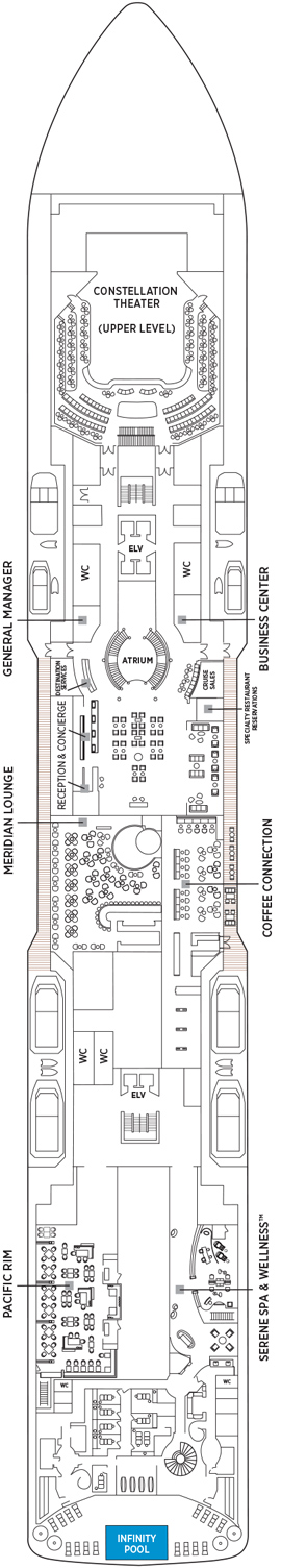 Seven Seas Explorer Deck 5 deck plan