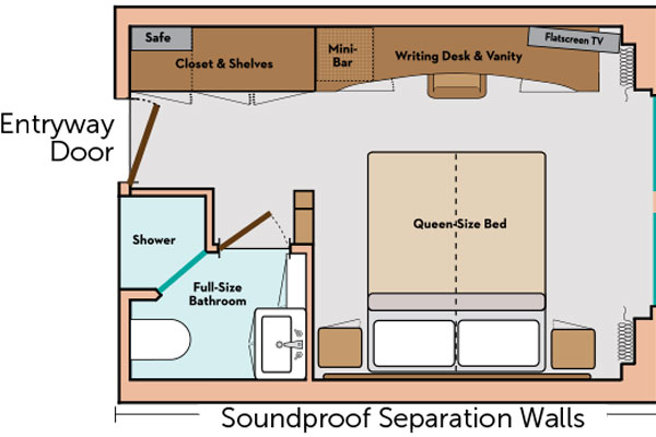 Avalon Deluxe Stateroom