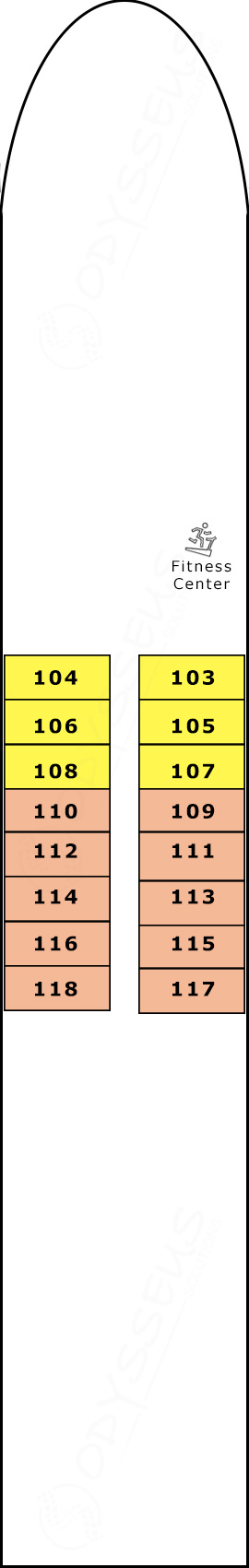 Avalon Panorama Indigo Deck deck plan