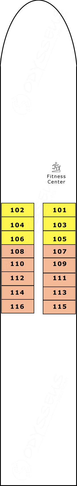 Avalon View Indigo Deck deck plan