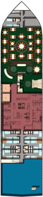 Sonesta St George Deck A deck plan