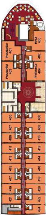 Sonesta St George Deck D deck plan