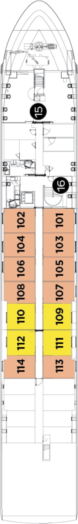 Avalon Alegria Indigo Deck deck plan