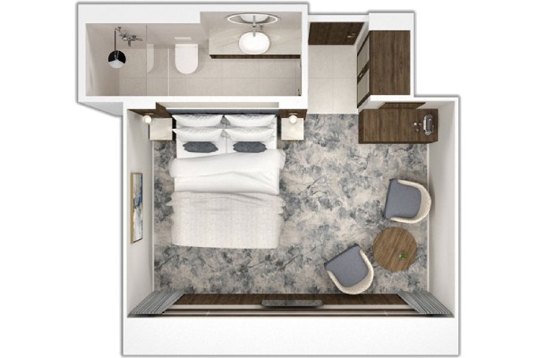 Oceanview Stateroom (Emerald Deck)
