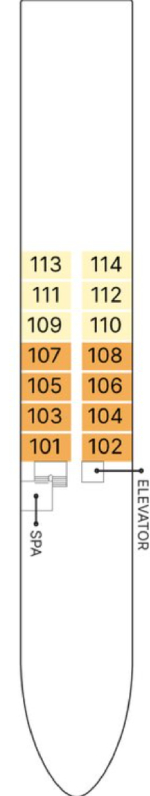 AmaDouro Douro Deck deck plan