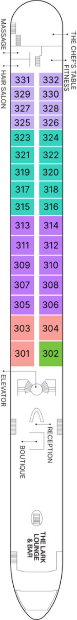 AmaCerto Violin Deck deck plan