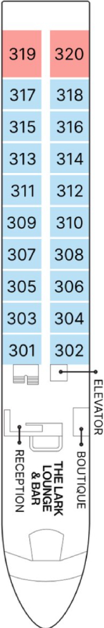 AmaVida Porto Deck deck plan