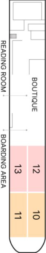 Zambezi Queen Lower Deck deck plan