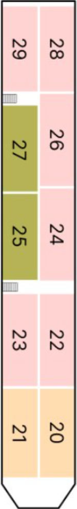 Zambezi Queen Main Deck deck plan