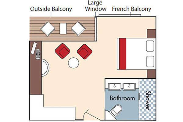 Balcony Stateroom