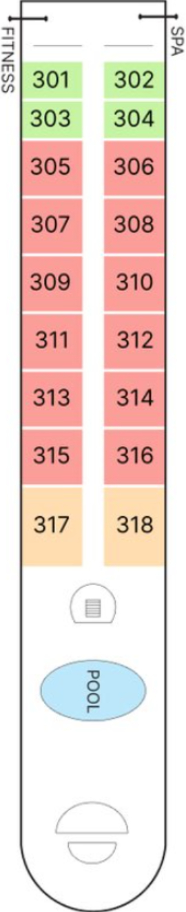 AmaDara Sadec - Sun Deck deck plan