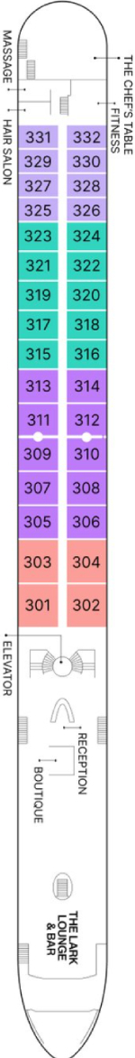 AmaVenita Violin Deck deck plan
