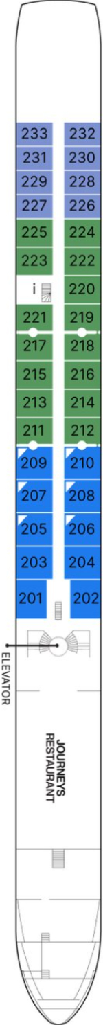 AmaMora Cello Deck deck plan
