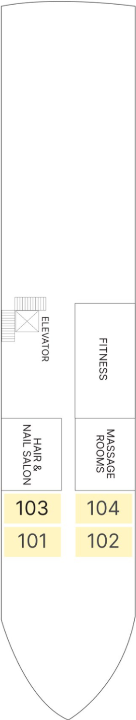 AmaDahlia Acacia Deck deck plan
