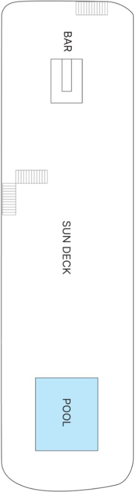 AmaDahlia Sun Deck deck plan