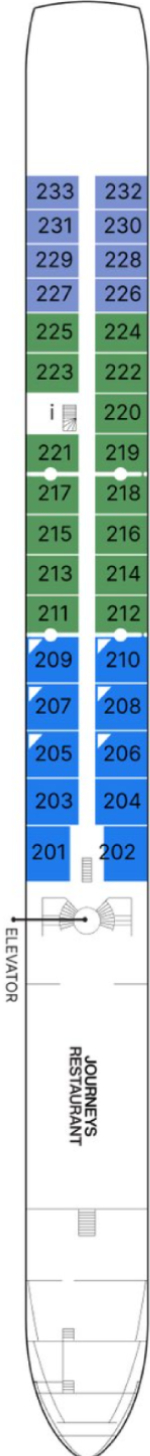 AmaSofia Cello Deck deck plan