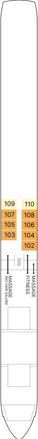 AmaSofia Piano Deck deck plan