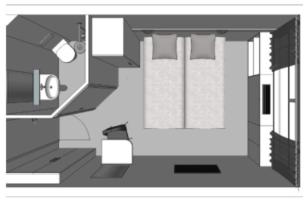Main Deck 1 Double Bed