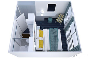 Main Deck 1 Double Bed