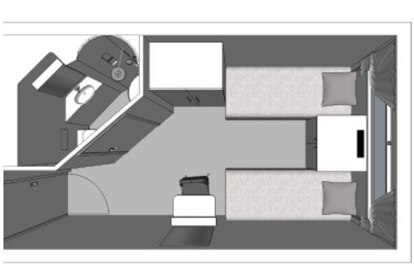 Main Deck 1 Double Bed