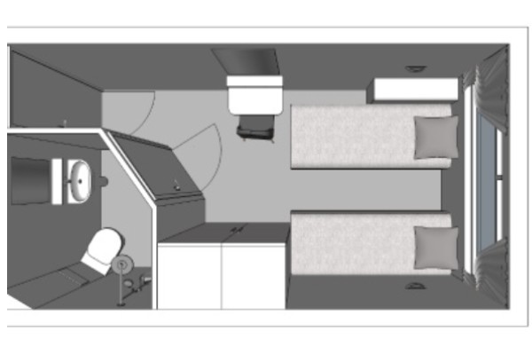Main Deck 1 Single Bed