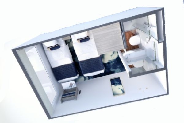 Main Deck 1 Double Bed